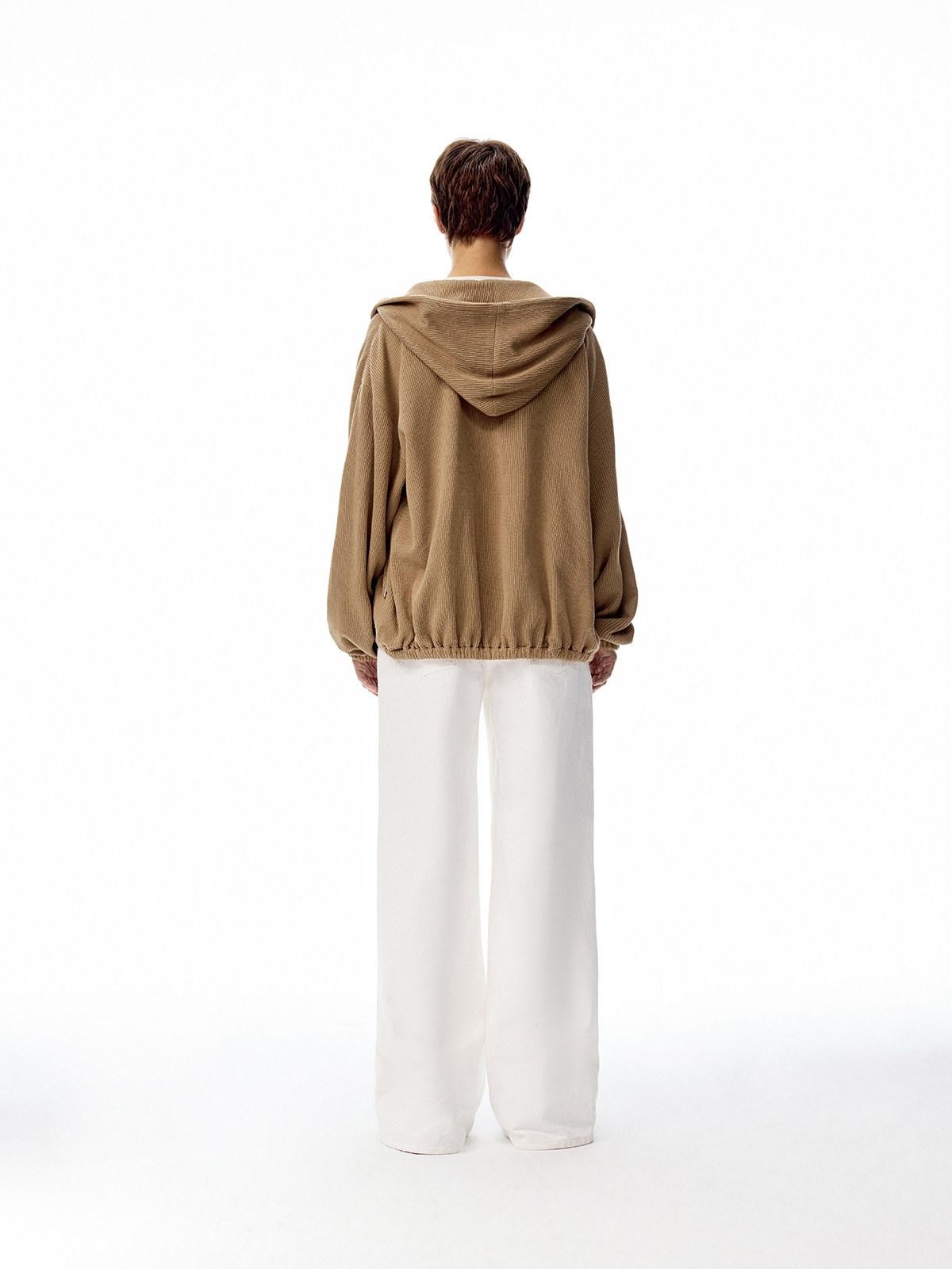 Northbutsouth Ribbed Texture Relaxed Casual Women&