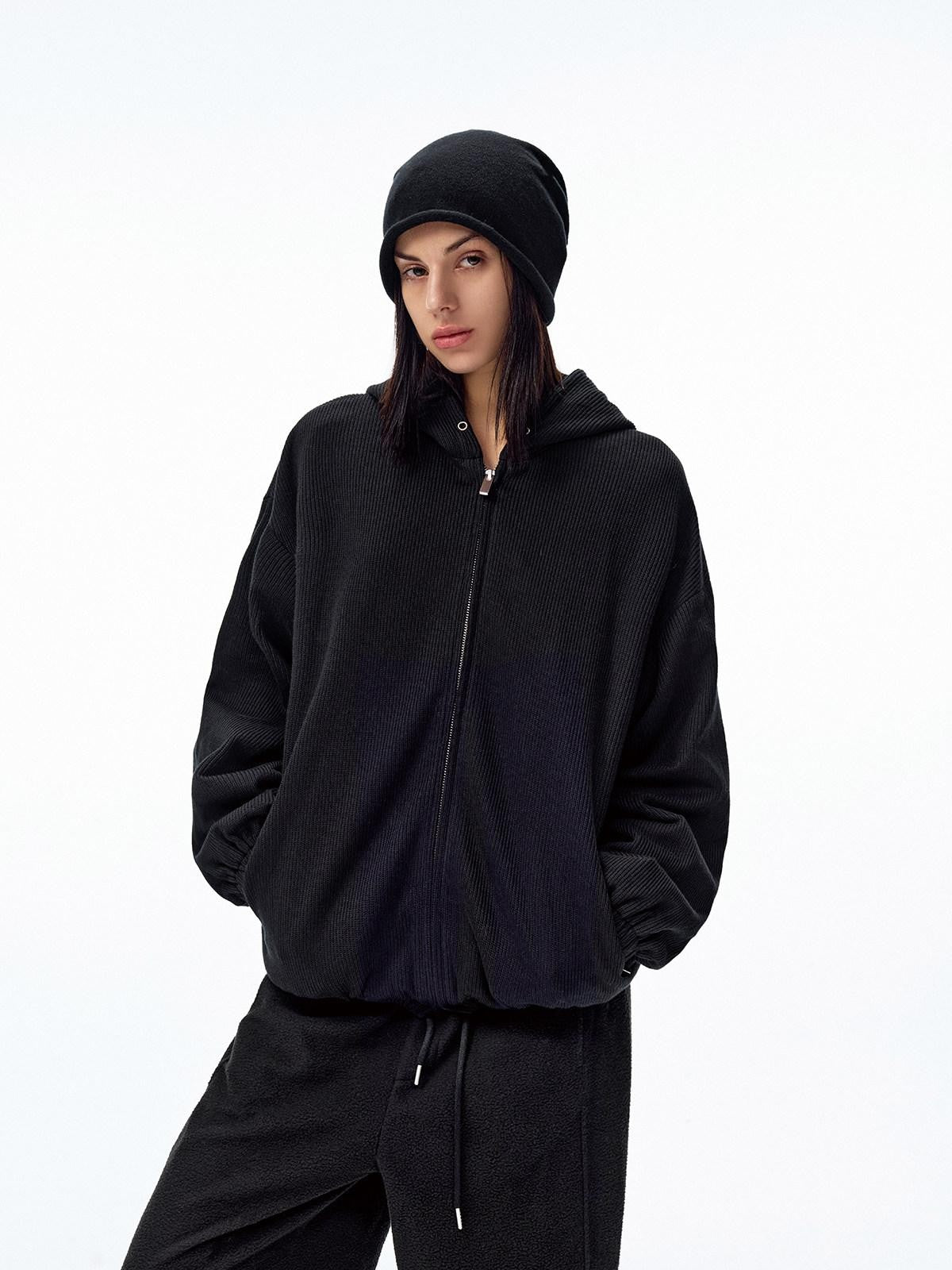 Northbutsouth Ribbed Texture Relaxed Casual Women&