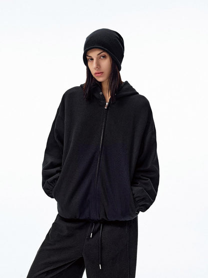Northbutsouth Ribbed Texture Relaxed Casual Women&