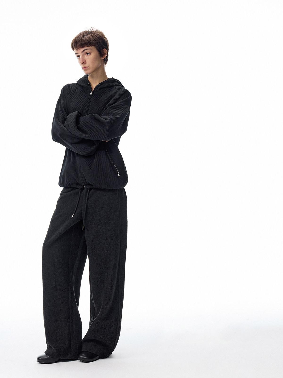 Northbutsouth Ribbed Texture Relaxed Casual Women&