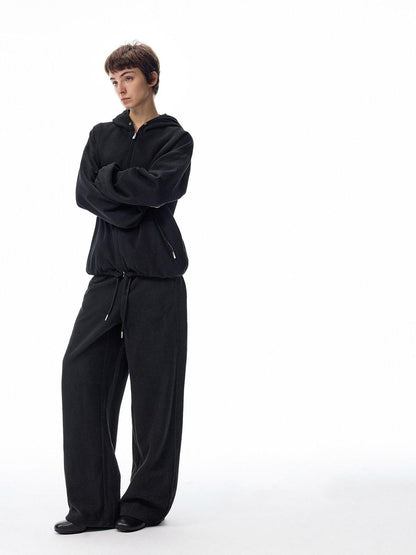 Northbutsouth Ribbed Texture Relaxed Casual Women&