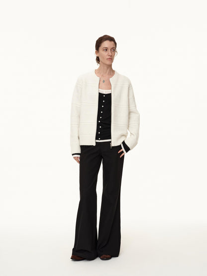Northbutsouth Sanded Wash Horizontal Rib Low Rise Women&