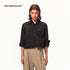 Northbutsouth_Side_Slit_Cropped_Double_Pocket_Long_Sleeve_Cotton_Women&