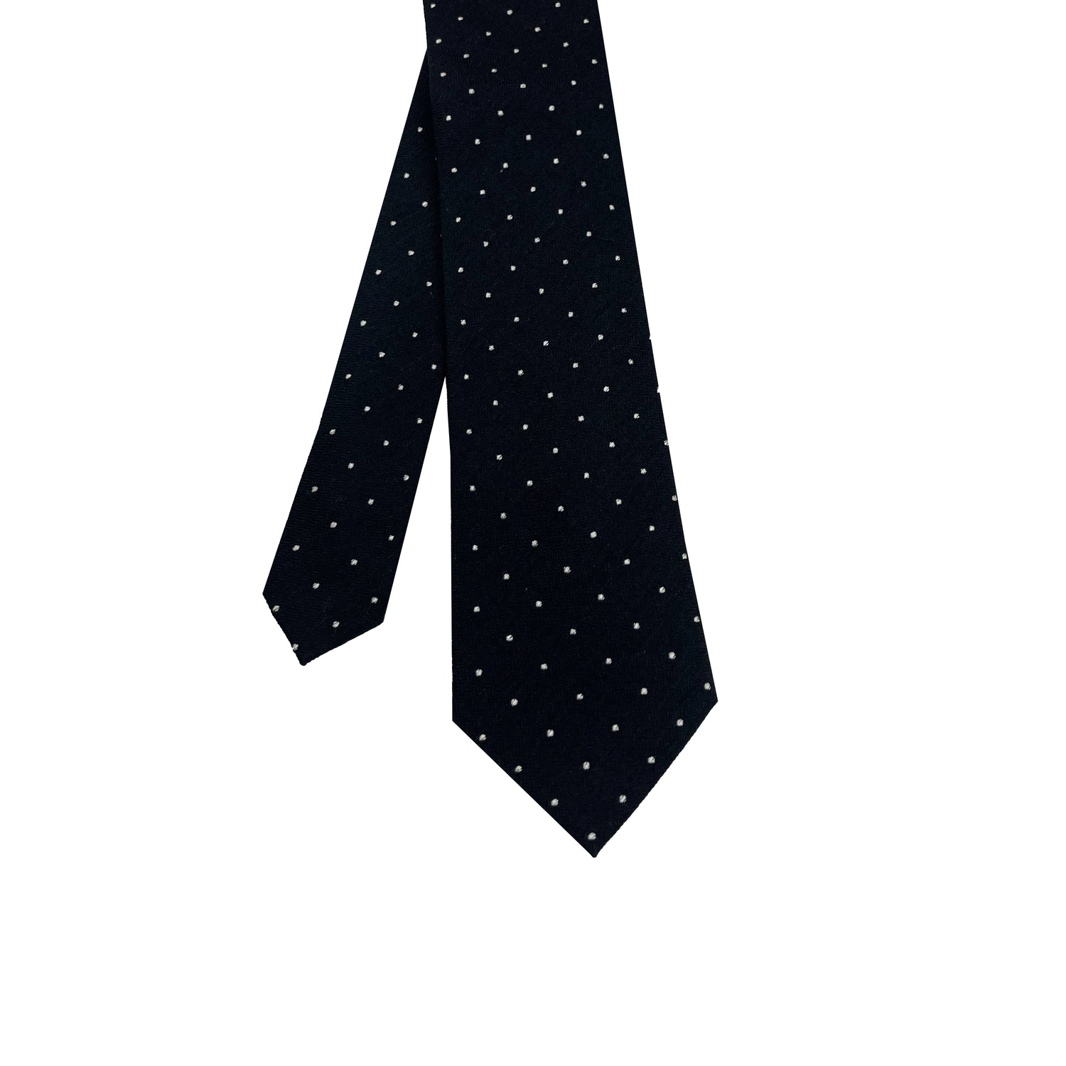 Northbutsouth Silk Wool Classic Retro Polka Dot Adjustable Tie MISSTT