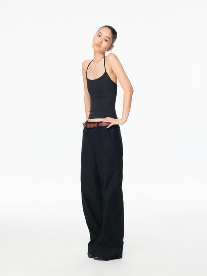 Northbutsouth Sleek Y Back Thin Strap Adjustable Slim Stretch Women&