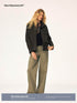 Northbutsouth_Stand_Collar_Multi_Pocket_Color_Block_Slim_Fit_Women&