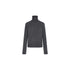 Northbutsouth Stand Collar Zip Up Knit Jacket With Pockets MISSTT