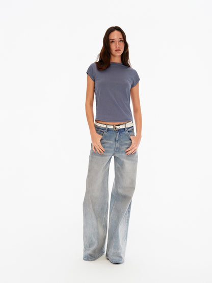 Northbutsouth Stretch Slim Fit Cap Sleeve Women&
