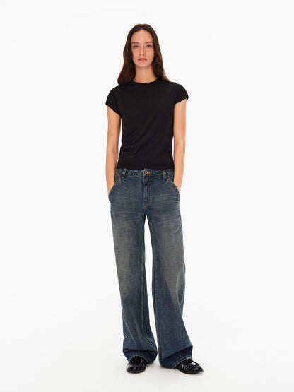 Northbutsouth Stretch Slim Fit Cap Sleeve Women&