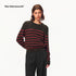 Northbutsouth_Striped_Color_Block_Crewneck_Loose_Women&