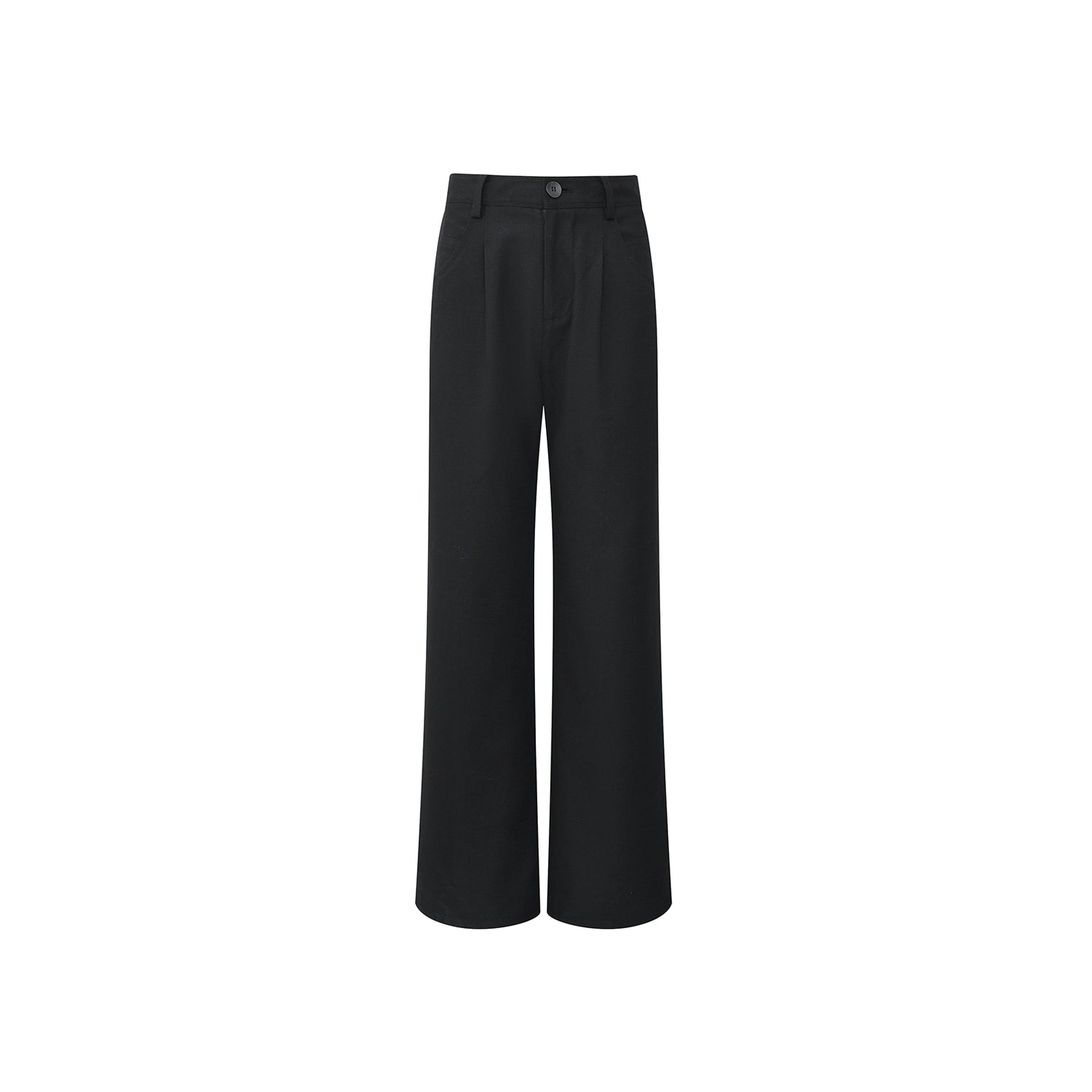 Northbutsouth Textured Bamboo Cotton Relaxed Fit Low Waist Trousers MISSTT