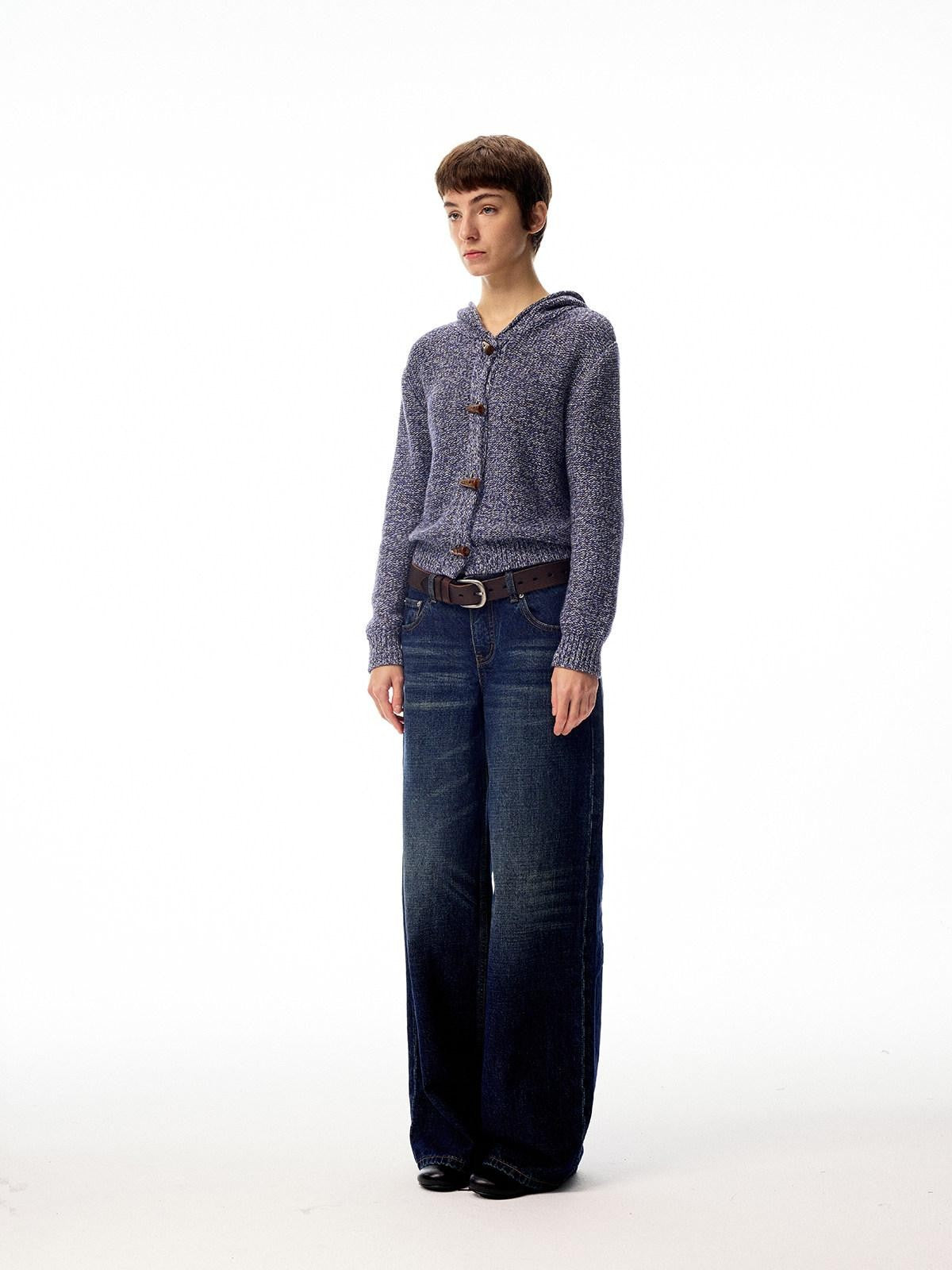 Northbutsouth Textured Hooded Horn Toggle Layering Jacket Women&