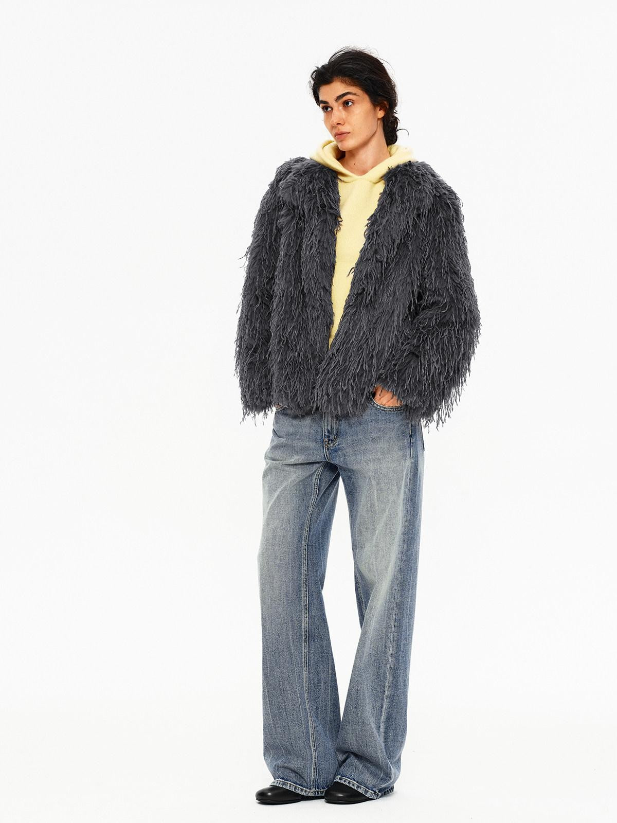 Northbutsouth Textured Japanese Woven Feather Women&