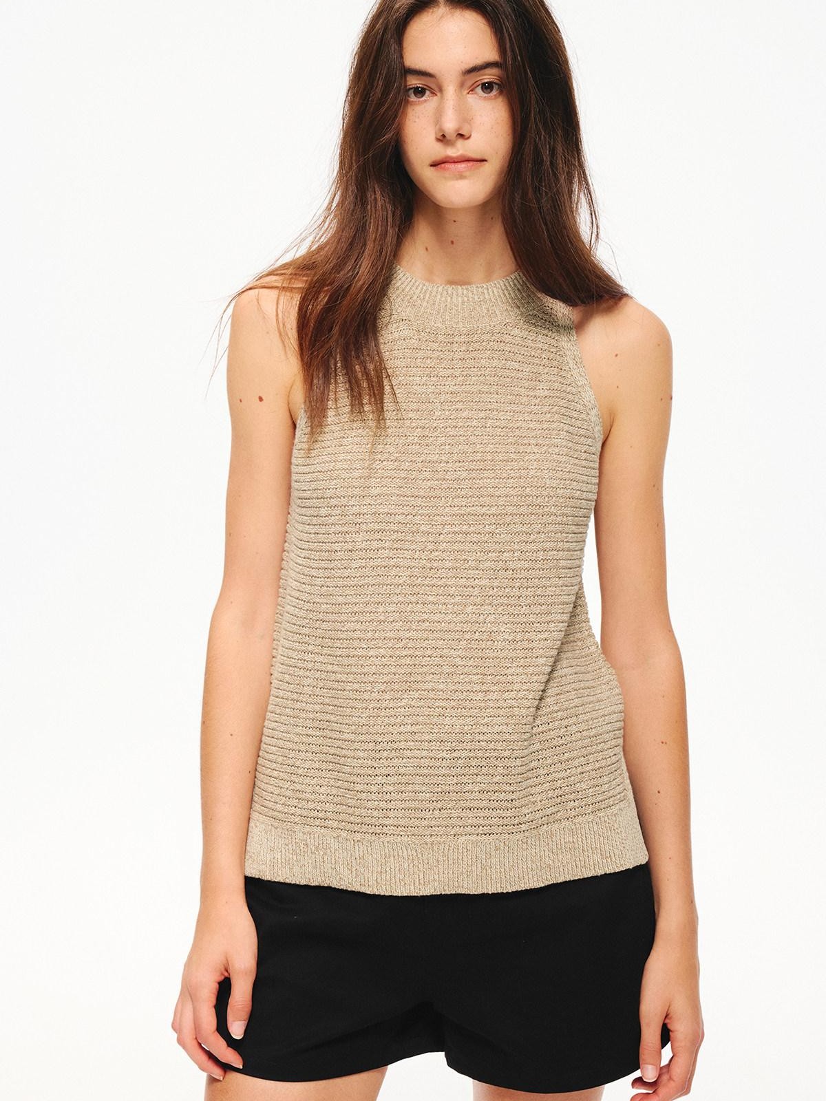 Northbutsouth Textured Melange Breathable Off Shoulder Women&