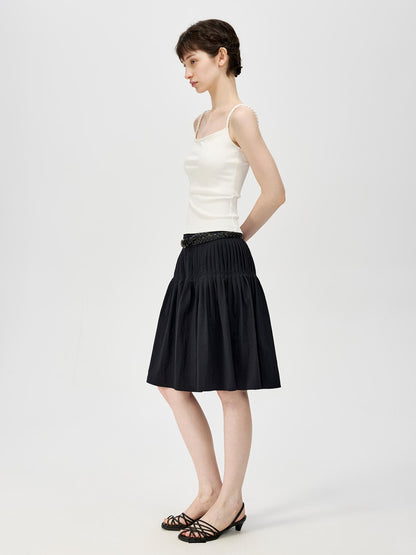 Northbutsouth Textured Ribbed Slim Fit Camisole V-neck