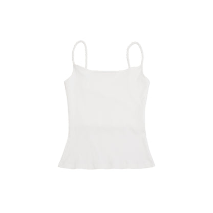 Northbutsouth Textured Ribbed Slim Fit Camisole V-neck MISSTT