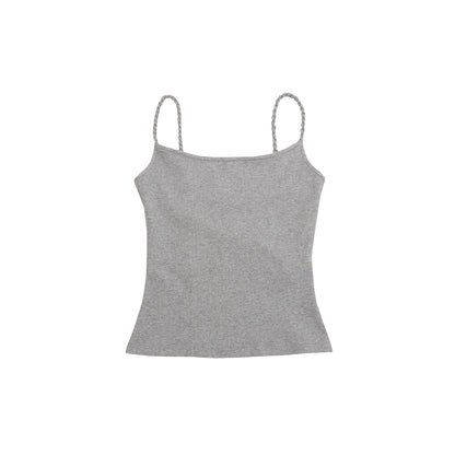 Northbutsouth Textured Ribbed Slim Fit Camisole V-neck MISSTT
