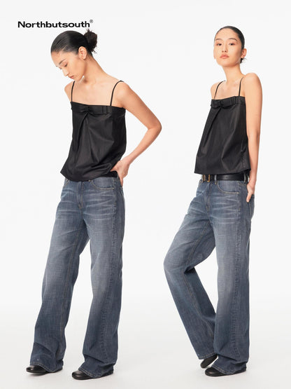 Northbutsouth Textured Shimmer 3d Bow Women&