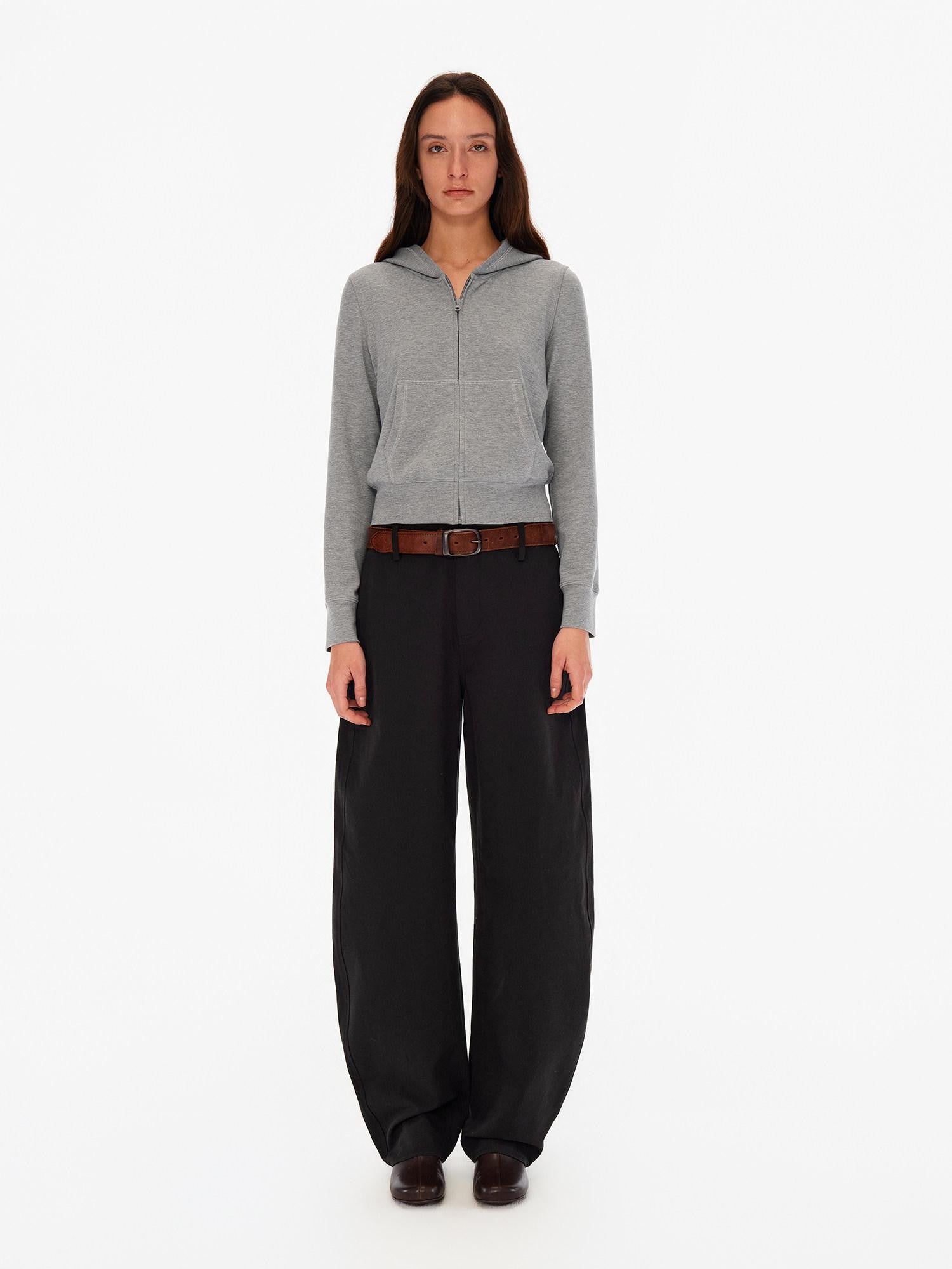 Northbutsouth Textured Three Tone Curved Tapered Mid Low Rise Women&