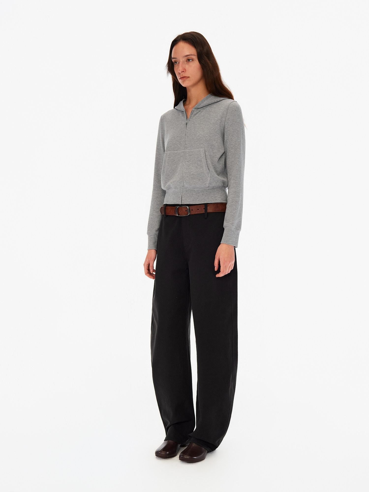Northbutsouth Textured Three Tone Curved Tapered Mid Low Rise Women&