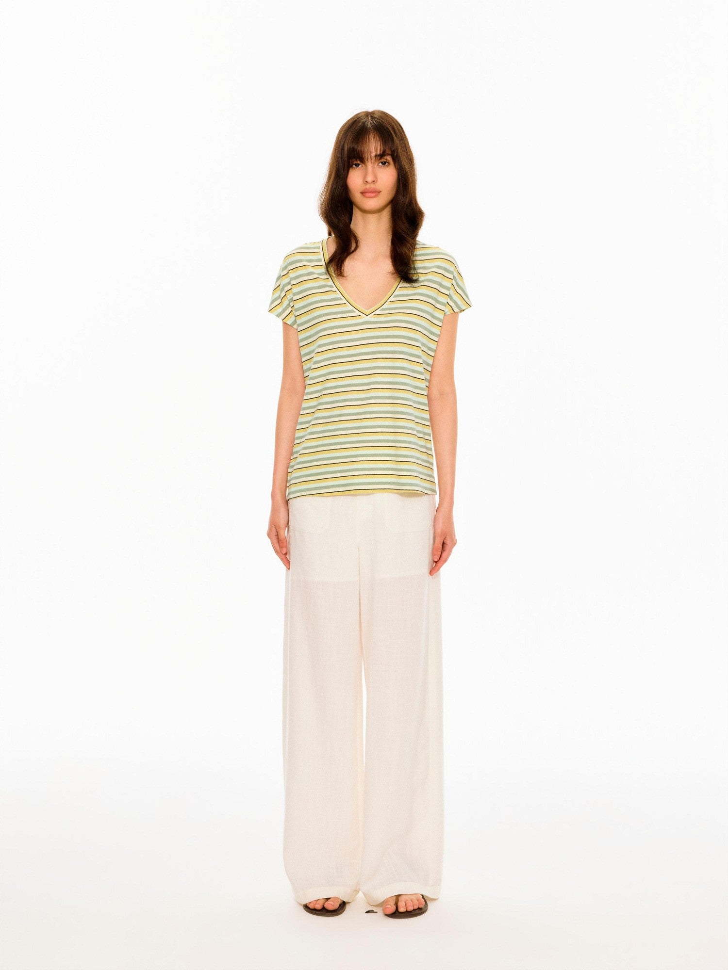 Northbutsouth Textured Waistless Mid Low Rise Square Pocket Women&