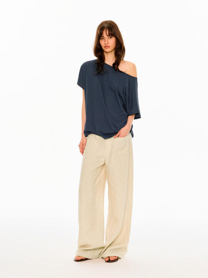 Northbutsouth Textured Waistless Mid Low Rise Square Pocket Women&