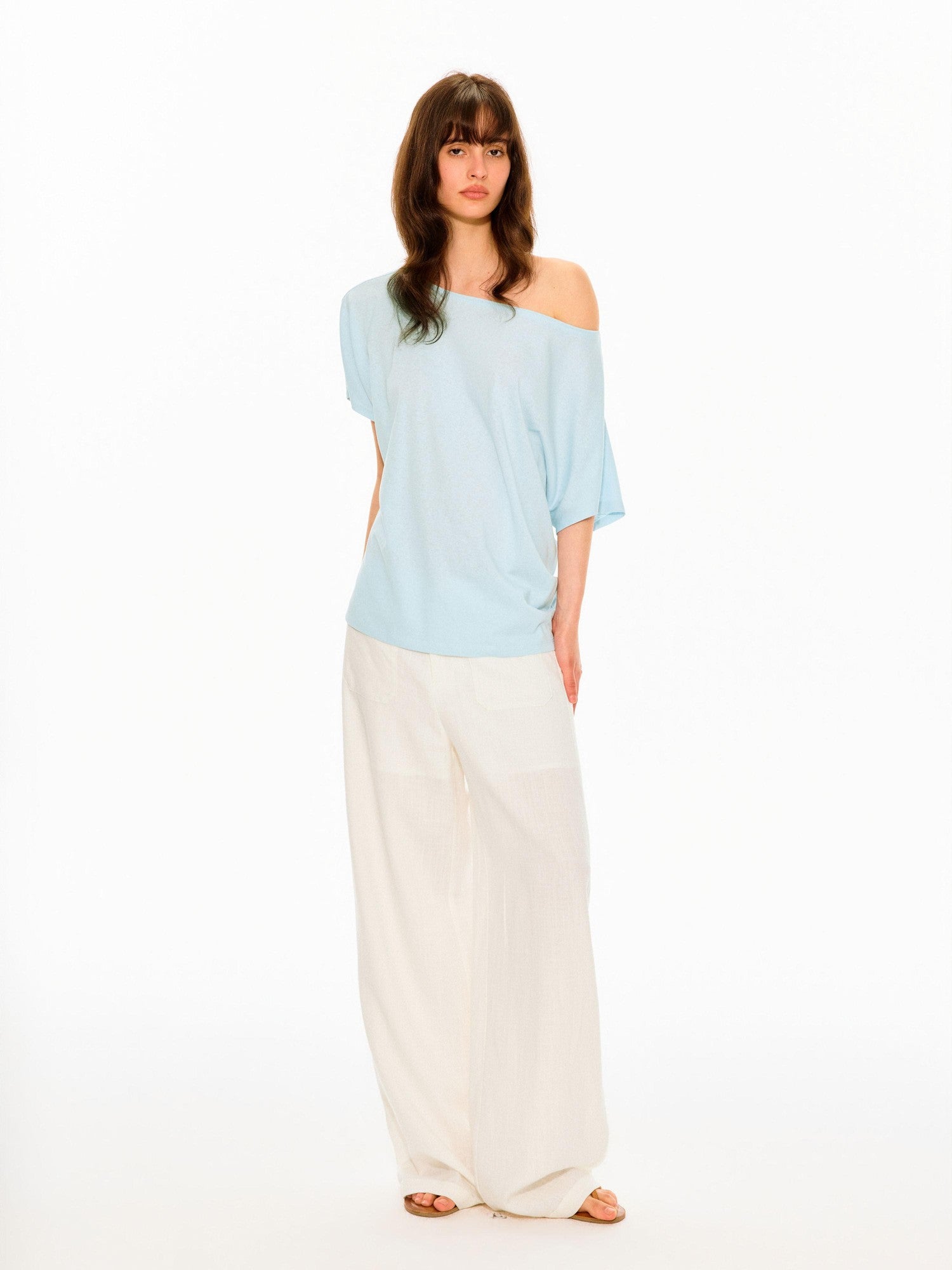 Northbutsouth Textured Waistless Mid Low Rise Square Pocket Women&