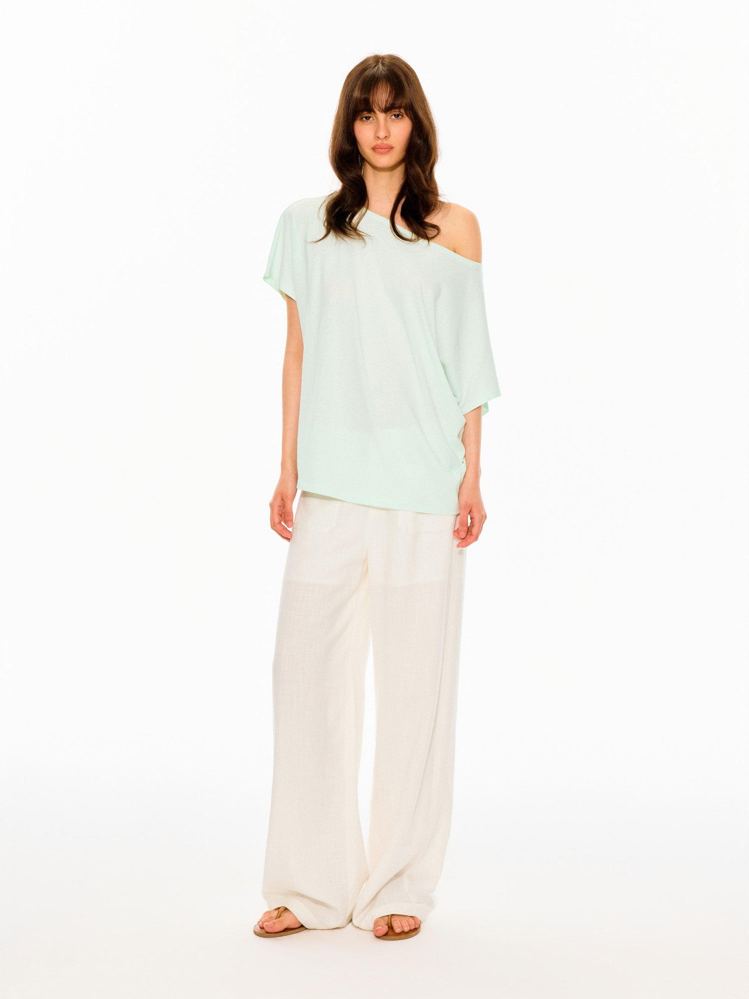 Northbutsouth Textured Waistless Mid Low Rise Square Pocket Women&