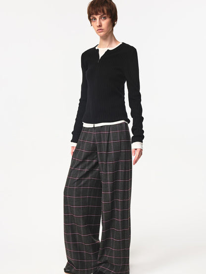 Northbutsouth Thermo Soft Merino Cashmere Ribbed Dual Zip Cardigan