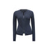 Northbutsouth Thermo Soft Merino Cashmere Ribbed Dual Zip Cardigan MISSTT