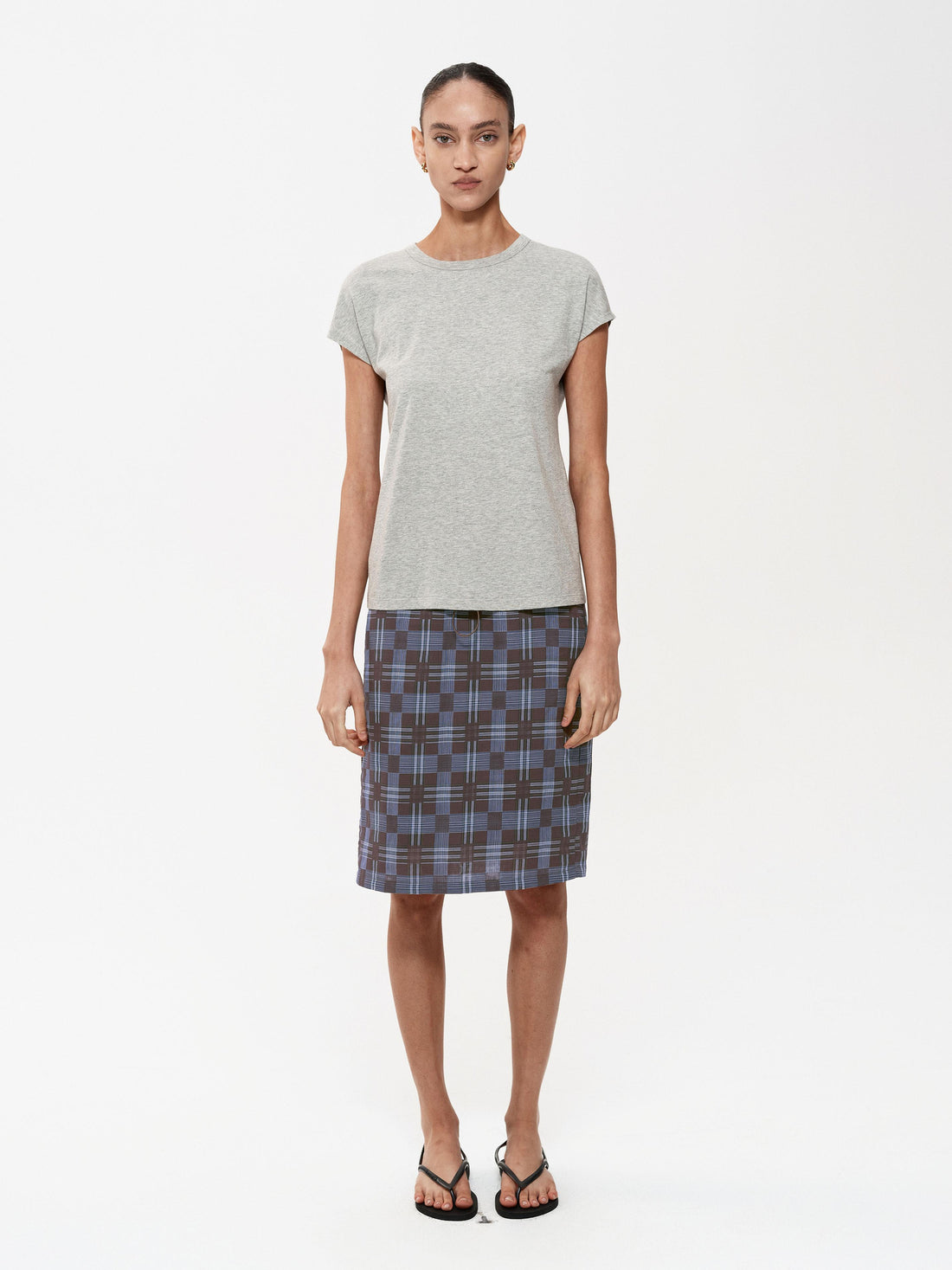 Northbutsouth Three Tone Raglan Sleeve Classic Crewneck Casual T-shirt