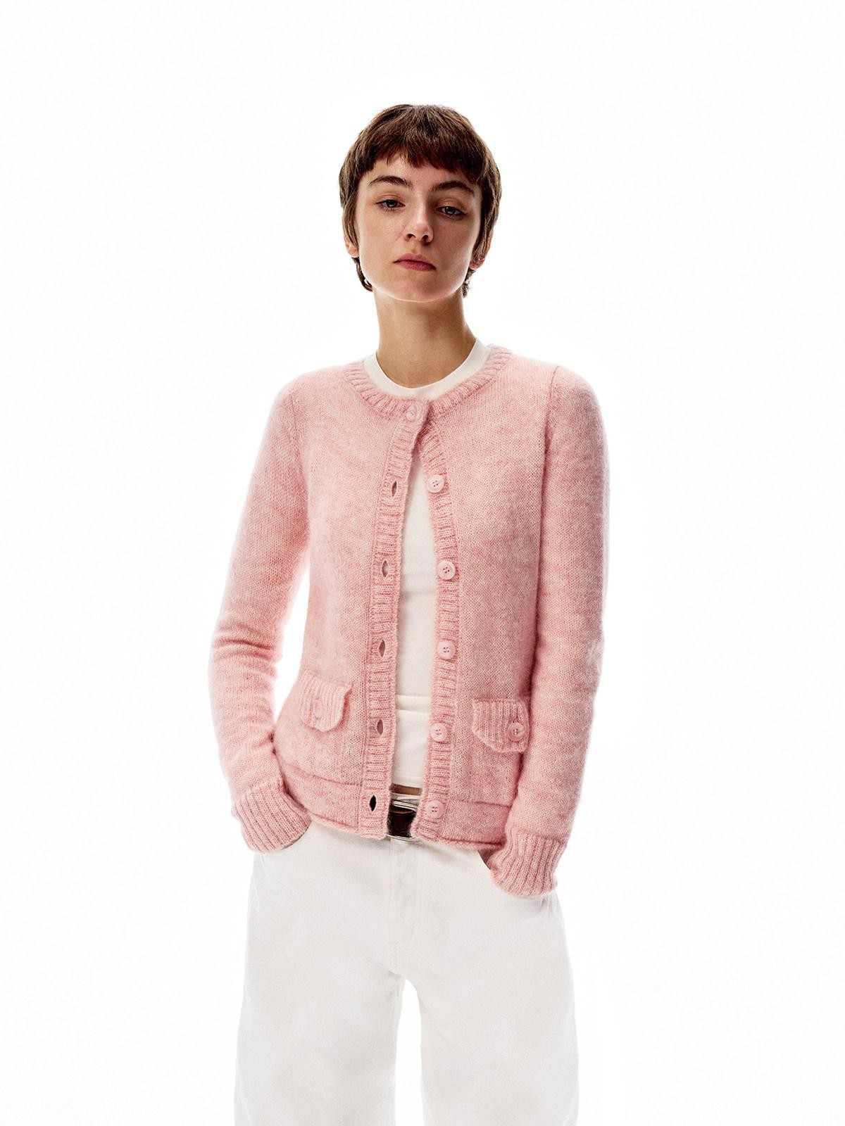 Northbutsouth Tri Color Round Neck Knit Single Row Women&
