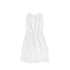 Northbutsouth Twist Knot V-Neck Adjustable Strap Textured Midi Dress MISSTT