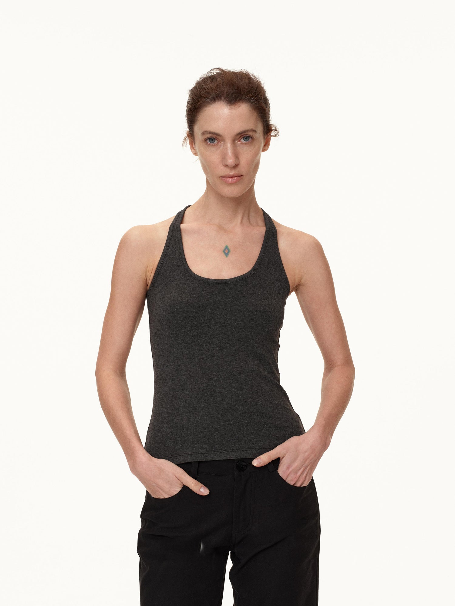 Northbutsouth U-Back Sculpting Tank With Side Support And High-Waist Control