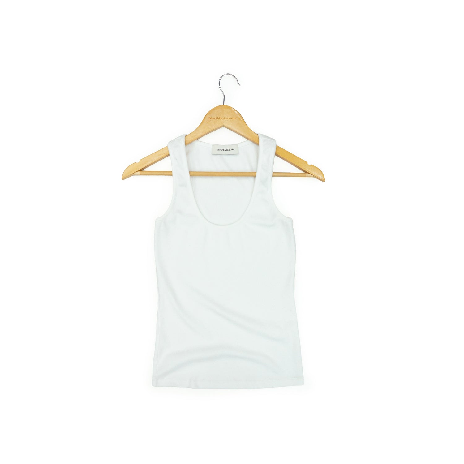 Northbutsouth U-Neck Slim Fit Ribbed Tank Top MISSTT