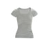 Northbutsouth U Neck Elastic Slim Fit Tee MISSTT