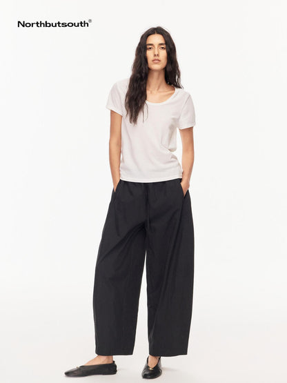 Northbutsouth U Neck Loose Casual Women&