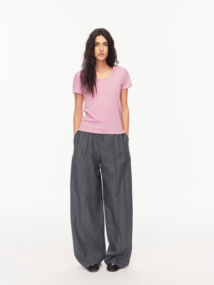 Northbutsouth U Neck Loose Casual Women&