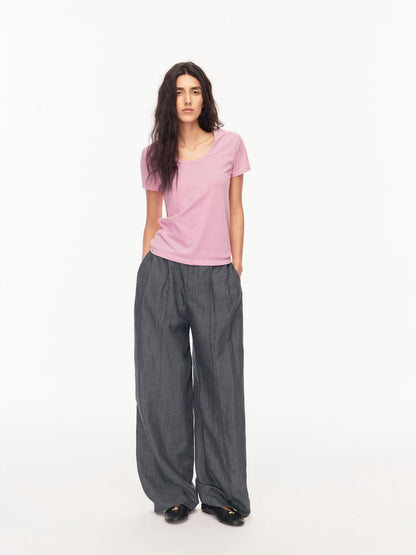Northbutsouth U Neck Loose Casual Women&
