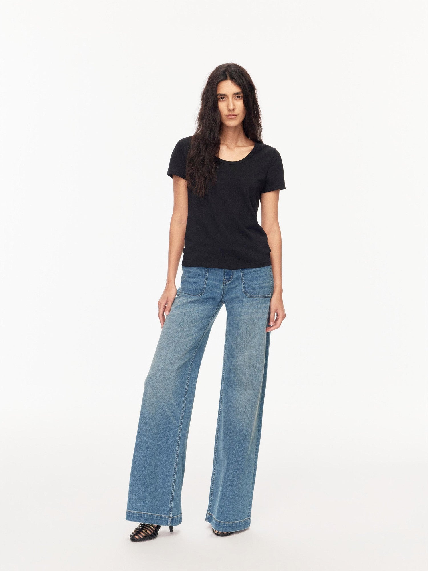 Northbutsouth U Neck Loose Casual Women&