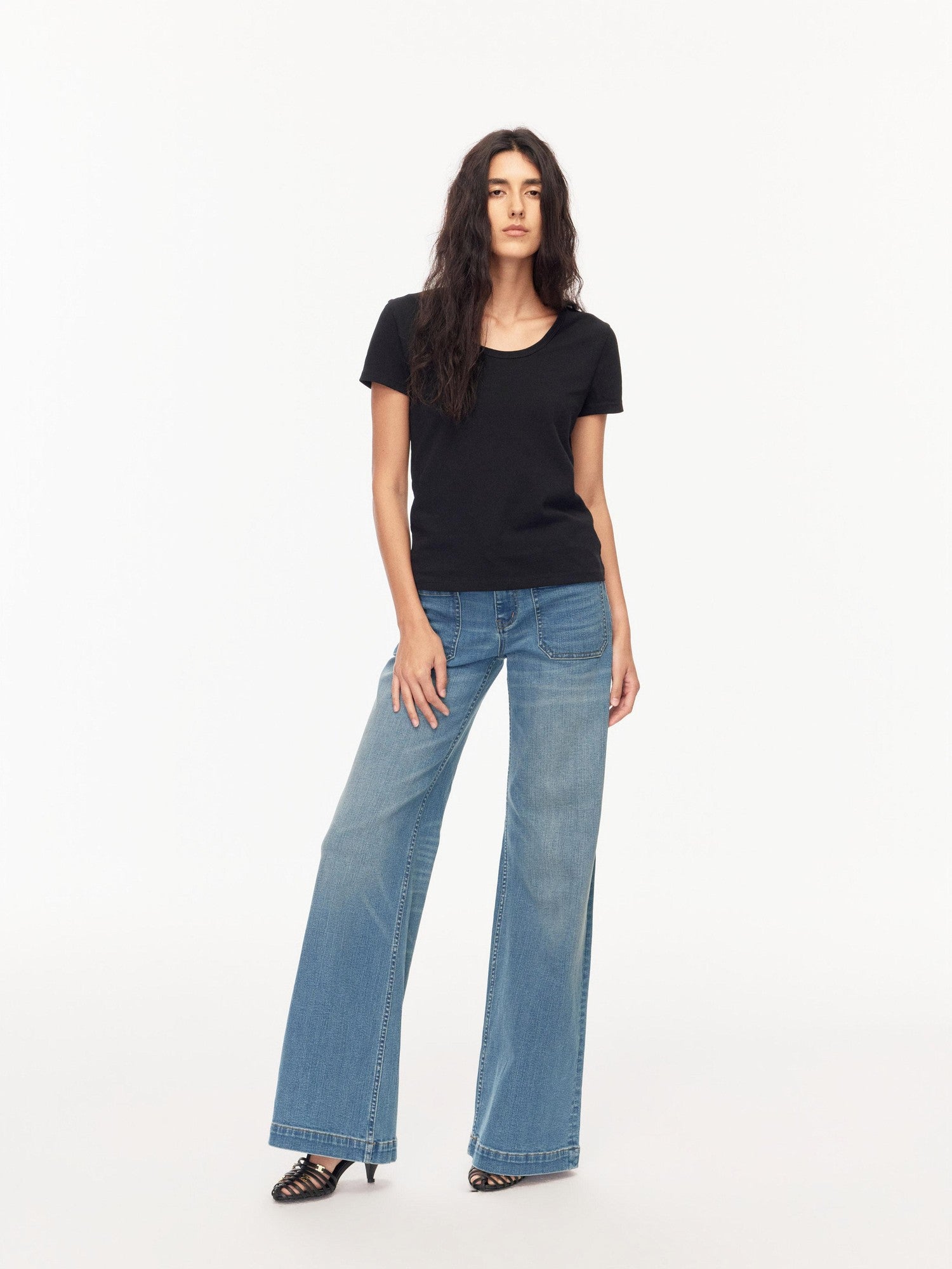 Northbutsouth U Neck Loose Casual Women&