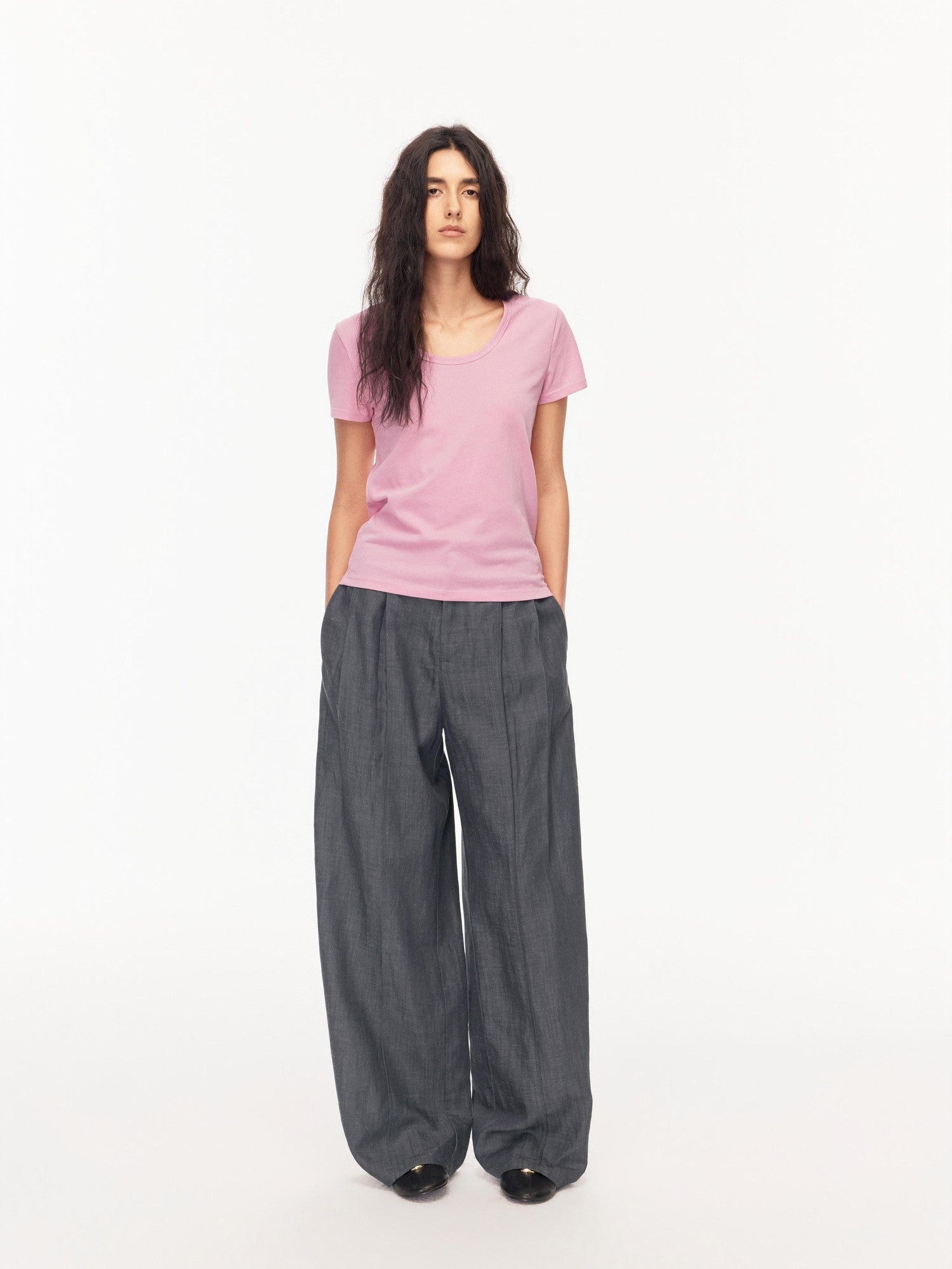 Northbutsouth U Neck Loose Casual Women&