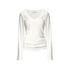 Northbutsouth V-Neck Tencel Wool Slim-Fit Long Sleeve Stacked Tee MISSTT