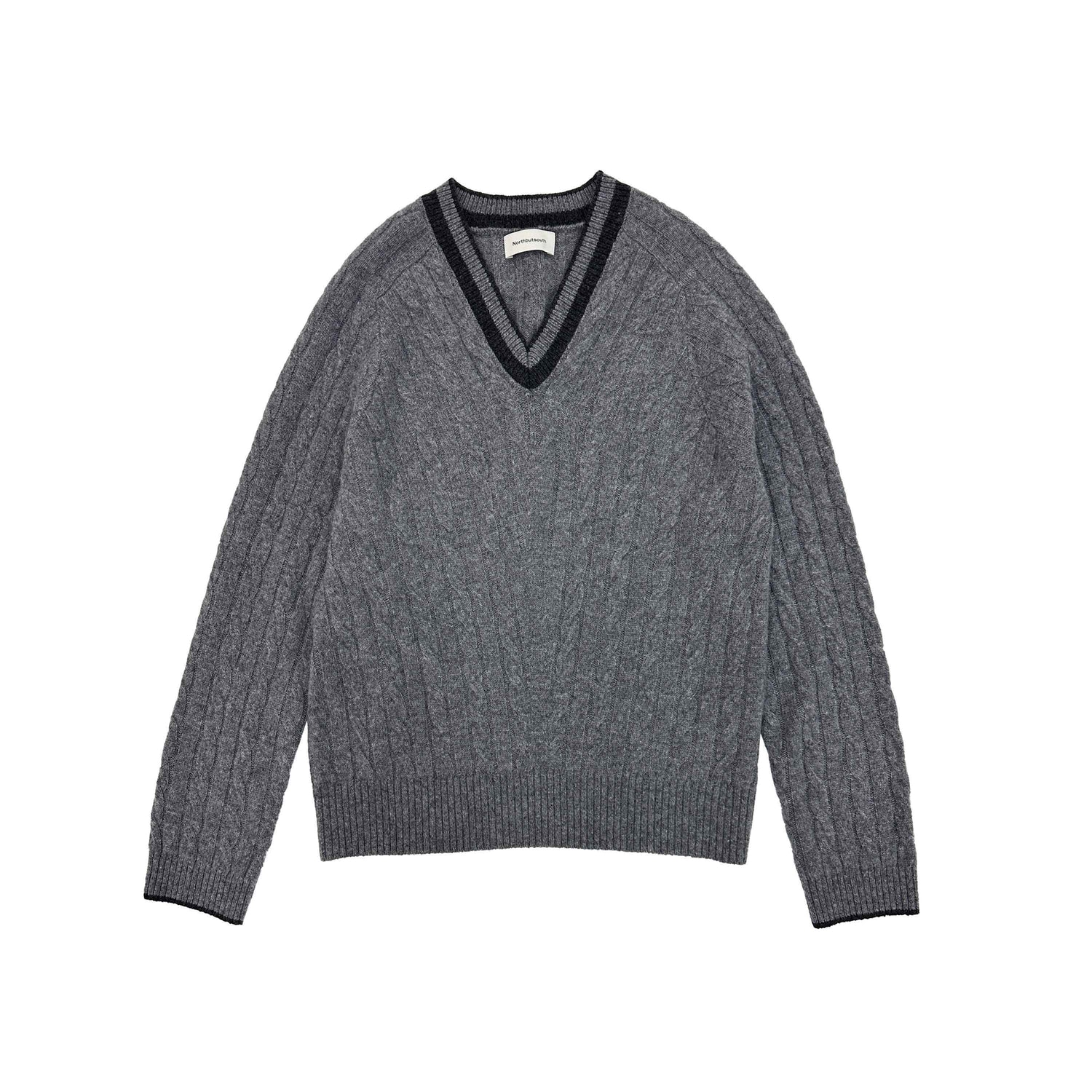 Northbutsouth_V-neck_Colorblock_Loose_Women&