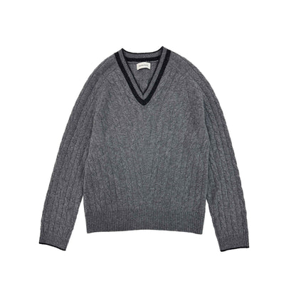 Northbutsouth_V-neck_Colorblock_Loose_Women&