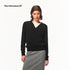 Northbutsouth_V-neck_Layered_Look_Loose_Fit_Merino_Wool_Women&