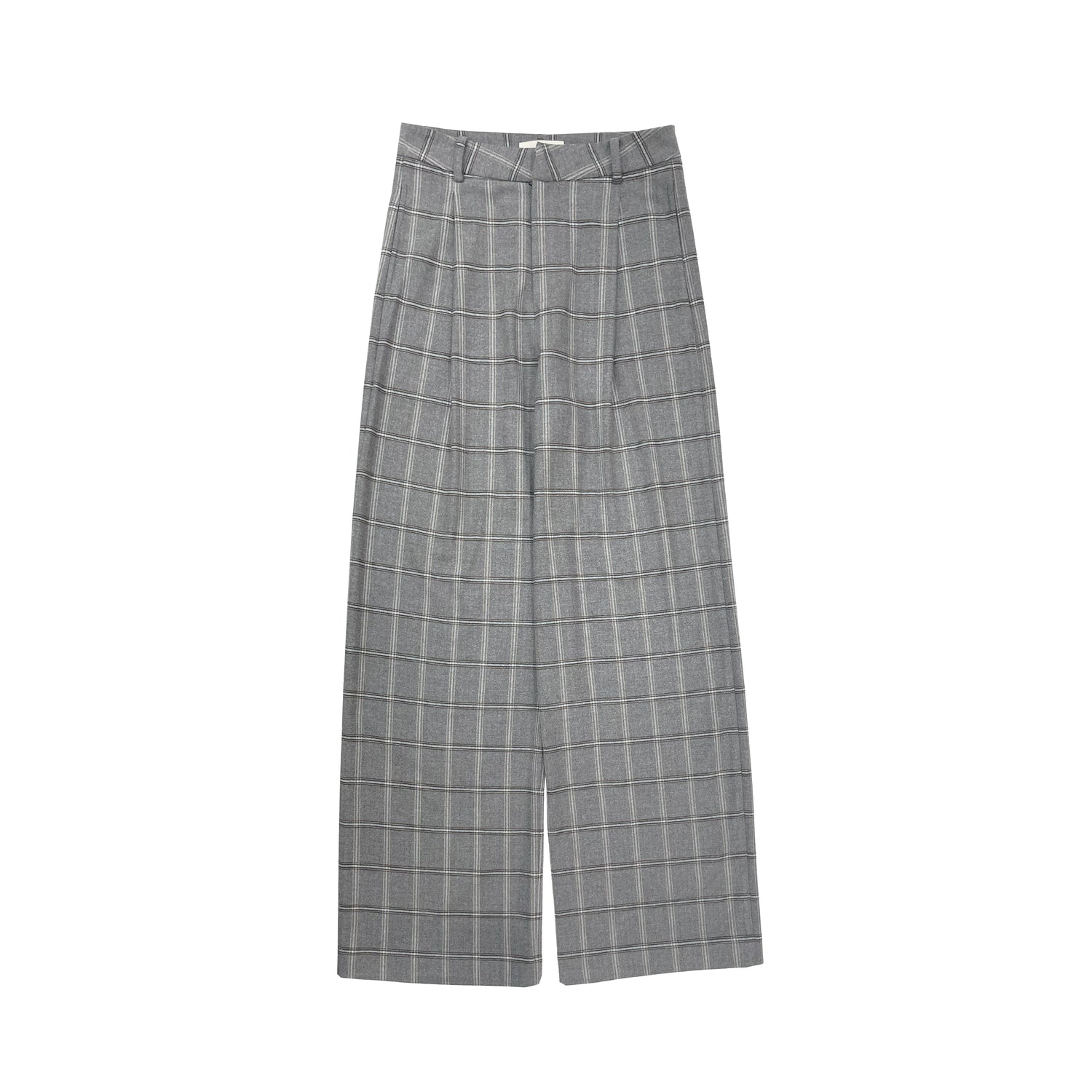 Northbutsouth Vintage Checkered Trousers Low Waist Wide Leg Casual Pants MISSTT