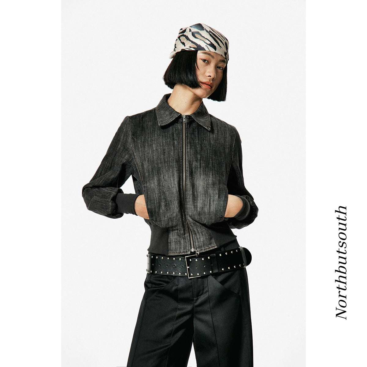 Northbutsouth_Vintage_Studded_Leather_Belt_In_Black_And_Brown_MISSTT