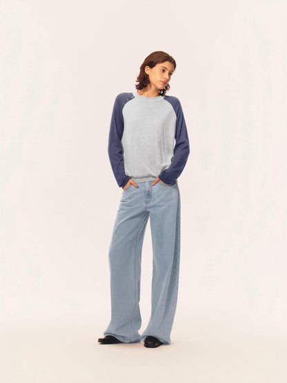 Northbutsouth Washed Distressed Mid Low Rise Cotton Women&