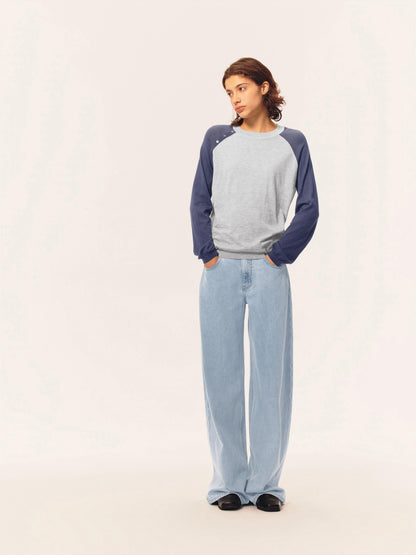 Northbutsouth Washed Distressed Mid Low Rise Cotton Women&